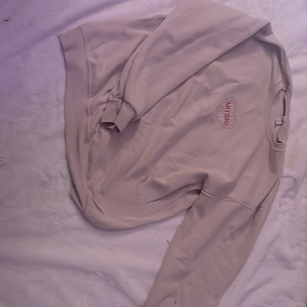 Mitski Beige Sweater Sweatshirt